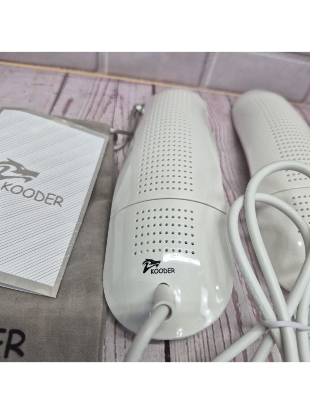 Kooder Shoe Dryer Boot Dryer for Work Boots Electric Portable Shoe Dryer W/Bag - Picture 3 of 4